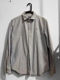 コ*ー様 【美品】ポロラルフローレン オックスフォードシャツ BDシャツ ブルー