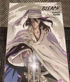 BLEACH 朽木白哉 한국 한정 메탈릭 포스터