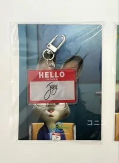 [韓国]ズートピア 2　映画　特典　JUDY ジュディ　キーホルダー