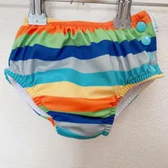 男の子用ベビー水着 ストライプデザイン