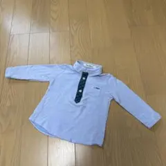 familiar 長袖ポロシャツ ライトブルー