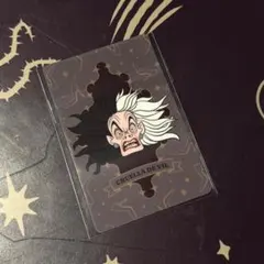オーマイカフェ ヴィランズ ディズニーヴィランズ ブロマイド グッズ クルエラ