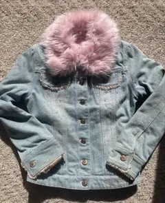 メゾピアノ　ジーンズ　ジャケット　s 140