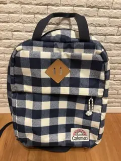 Coleman チェック柄リュック 子供用