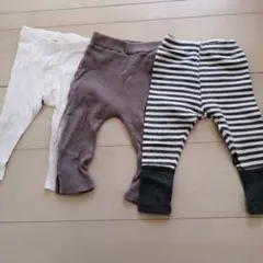 ベビー　スパッツ　3点セット