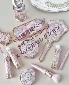 激レア フラワーノーズ スワンバレエシリーズ ハンドミラー＆クリップ4