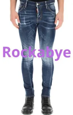 名作限定ディースクエアードブリーチペンキリペアデストロイセクシーツイストデニム