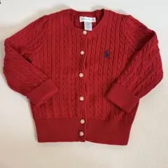 ラルフローレン カーディガン 18M85㎝