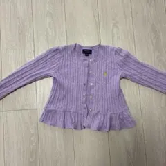 POLO RALPH LAUREN ラベンダーカーディガン 6