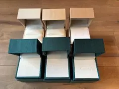 BIZOUX ビズーギフトボックス空箱のみ6個セットまとめ売りリングケースbox