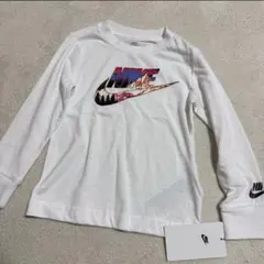 新品NIKE長袖Tシャツ 白 ロンT 100cm相当 3Tのサムネイル