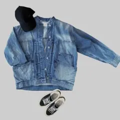 AMERICAN HOLIC デニムオーバージャケット　Mサイズ