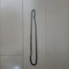 シルバー ロープチェーンネックレス 約60cm