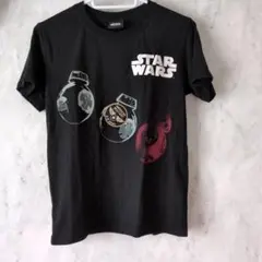 ひ*ろ様 Star Wars BB-8 BB-9e Tシャツ 150 ブラックのサムネイル