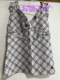 お値下げ★BURBERRYバーバリー　ノースリーブMサイズ　38 三陽商会