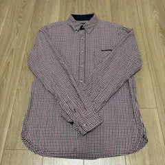 BEAMS HEART チェック柄 ボタンダウンシャツ