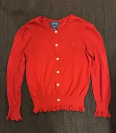 Polo Ralph Lauren 赤 カーディガン 6