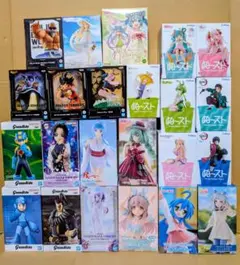 ⑥プライズフィギュア まとめ売り 22点 新景品 美少女 ヒロアカ ミク 桓騎 ⑥プライズフィギュア まとめ売り 22点 新景品 美少女 ヒロアカ ミク