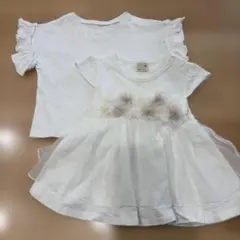 女の子トップス ☆2枚set 90cm