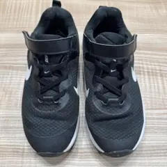 NIKE ナイキ キッズ スニーカー ブラック マジックテープ 運動靴 21cm