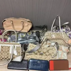 3*y様 COACH バッグ 小物 12点まとめ シグネチャー レザー