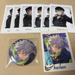 あんスタ 10周年 特典 ぱしゃっつ 缶バッジ 大神晃牙 乙狩アドニス 羽