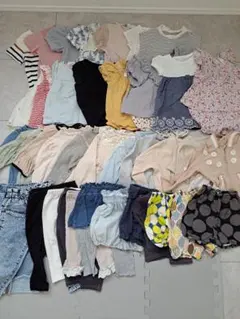 女の子ベビーキッズ服80cm前後まとめ売り