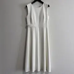 GINZA COUTURE 白ワンピース　Aライン　エルケイのサムネイル
