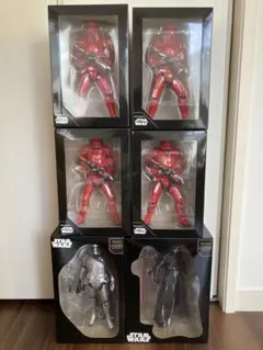 スターウォーズ プレミアム1/10スケールフィギュア 6体