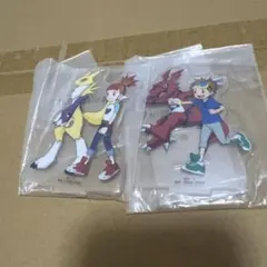 デジモン　フィギュア　アクリルスタンド　未開封セット デジモンアドベンチャー25周年記念アニメシリーズアクリルスタンド