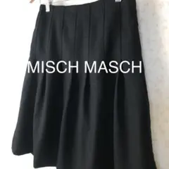 美品 MISCH MASCH ミッシュマッシュ ウール100% スカートブラック