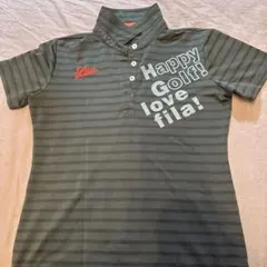 FILA GOLF ストライプシャツ レディース