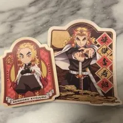 鬼滅の刃 トラベルステッカー 煉獄 杏寿郎