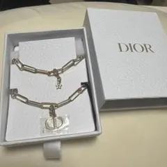 Dior チャーム ストラップ ゴールド