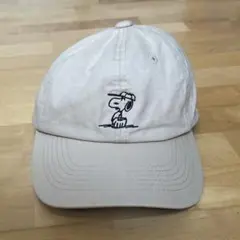 ✨値下げ中✨SNOOPY スヌーピー キャップ ベージュ