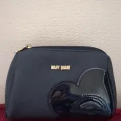 MARY QUANT ネイビー ポーチ