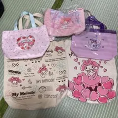 My Melody トートバッグとポーチセット