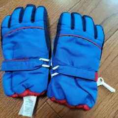 子供用スキーグローブ 100-110サイズ 青