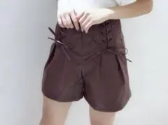 Delyle NOIR♡レザー♡スピンドル♡ショーパンのサムネイル