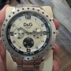 D&G TIME クロノグラフ 腕時計 シルバーのサムネイル
