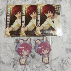 あんスタ アニカフェ バースデーカード ステッカー 朱桜司