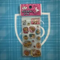 平成レトロ　レモン株式会社　りす　うさぎ　クリスタルシール