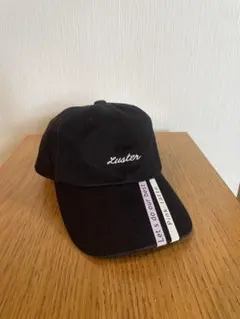 PINK-LATTE ブラック　キャップ 帽子　黒