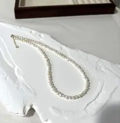 【特別な日に】バロックパール 淡水真珠 ネックレス 上品 華奢 結婚式 デート