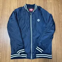 Converse ネイビー ナイロンジャケット