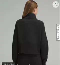 ルルレモン　Scuba オーバーサイズ ハーフジップフーディxs/s