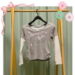 平成レトロ！可愛いクリオネちゃん 長袖 トップス 150cm