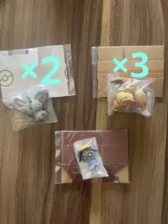 ポケモン見つけた！マスコット　箱であそぼ　　3種