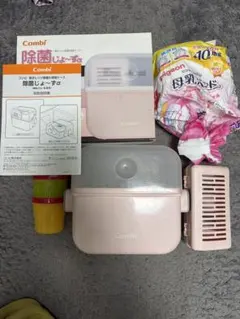 Combi 哺乳瓶用消毒　除菌じょーず　母乳パッド　セット売り