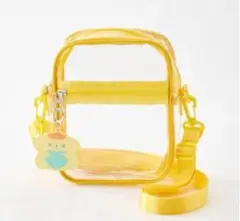 サンリオ　しまむら　ポーチ　黄色　イエロー推し活ショルダーバッグ